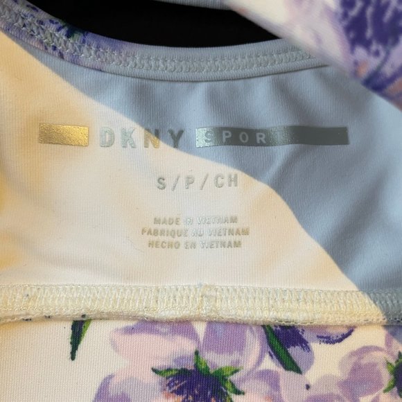 DKNY Floral Sports Bra - S - Picture 4 of 4